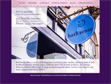 Tablet Screenshot of bath-sense.com